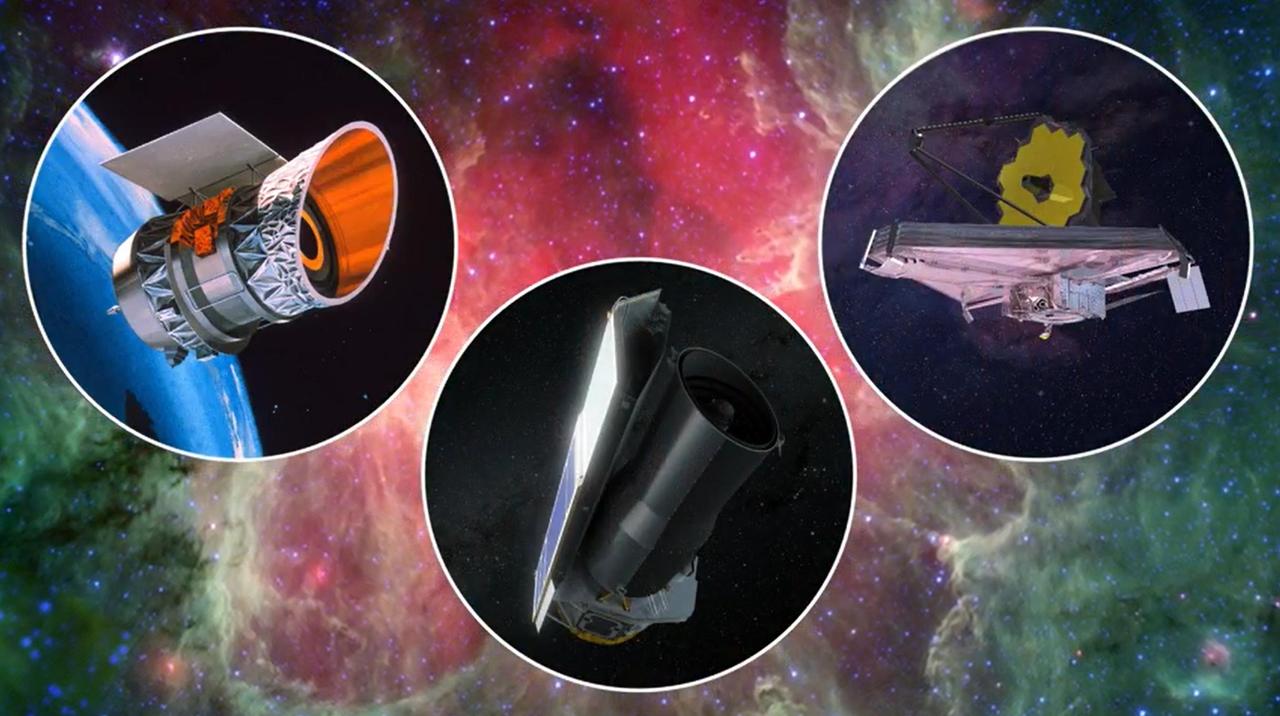 NASA-Teleskope erstellen mehrschichtiges Bild des Tarantelnebels